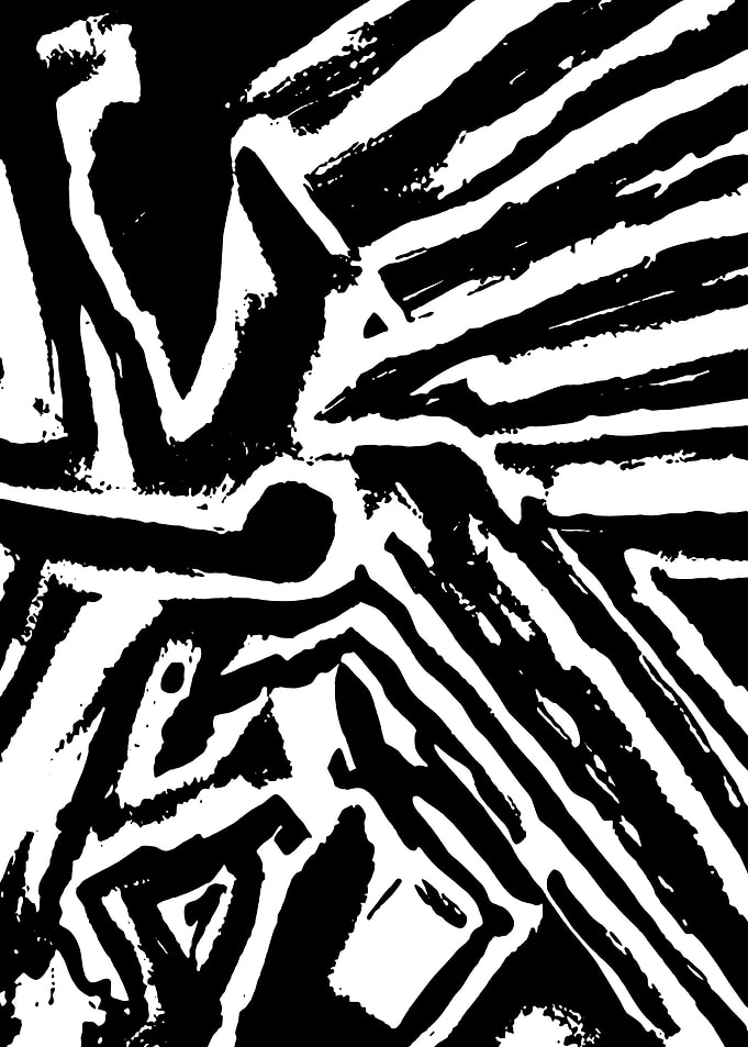 Black and White Abstract