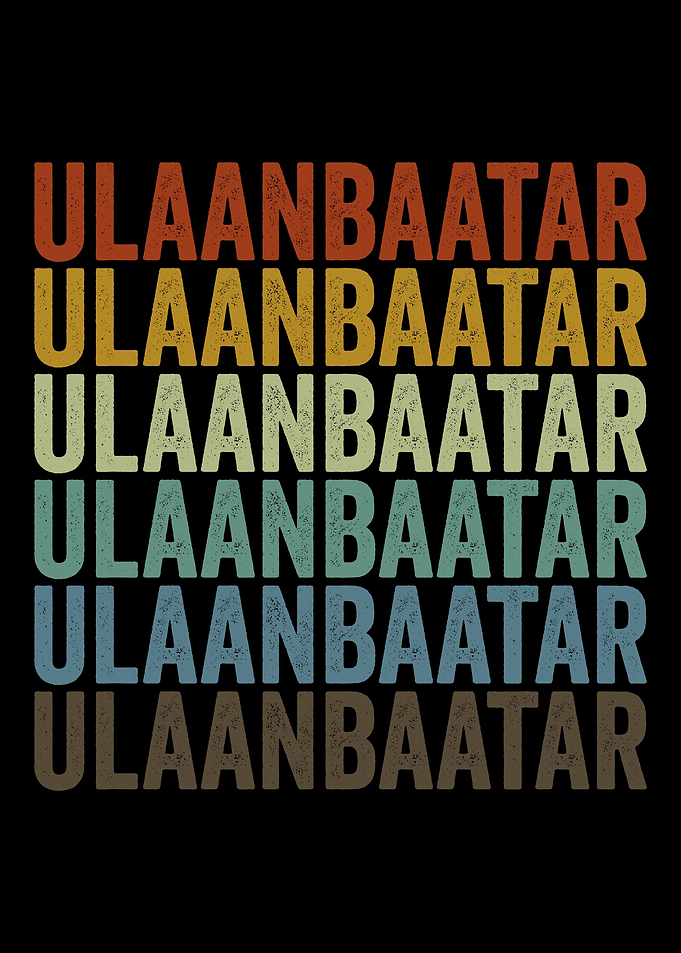 Ulaanbaatar Mongolia Retro
