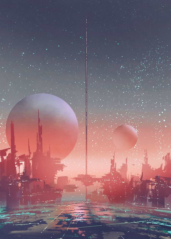 futuristic buildings