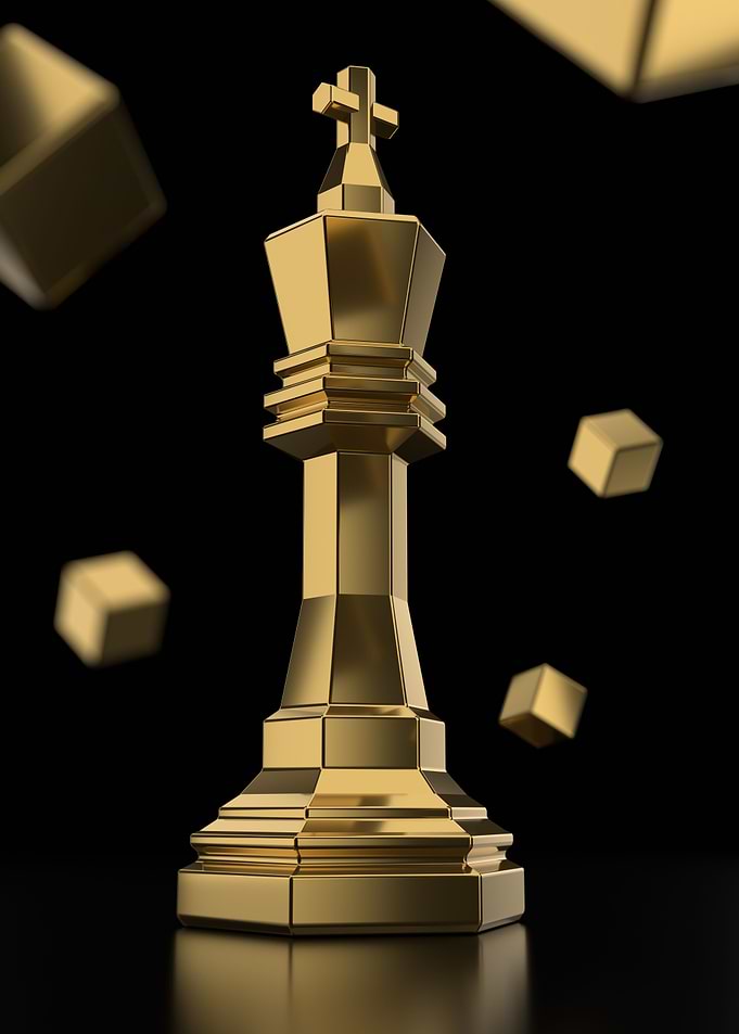 Golden Chess King