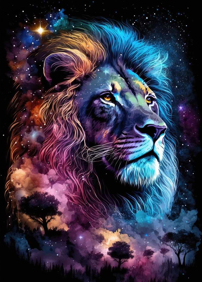 Lion Art Series Style 5