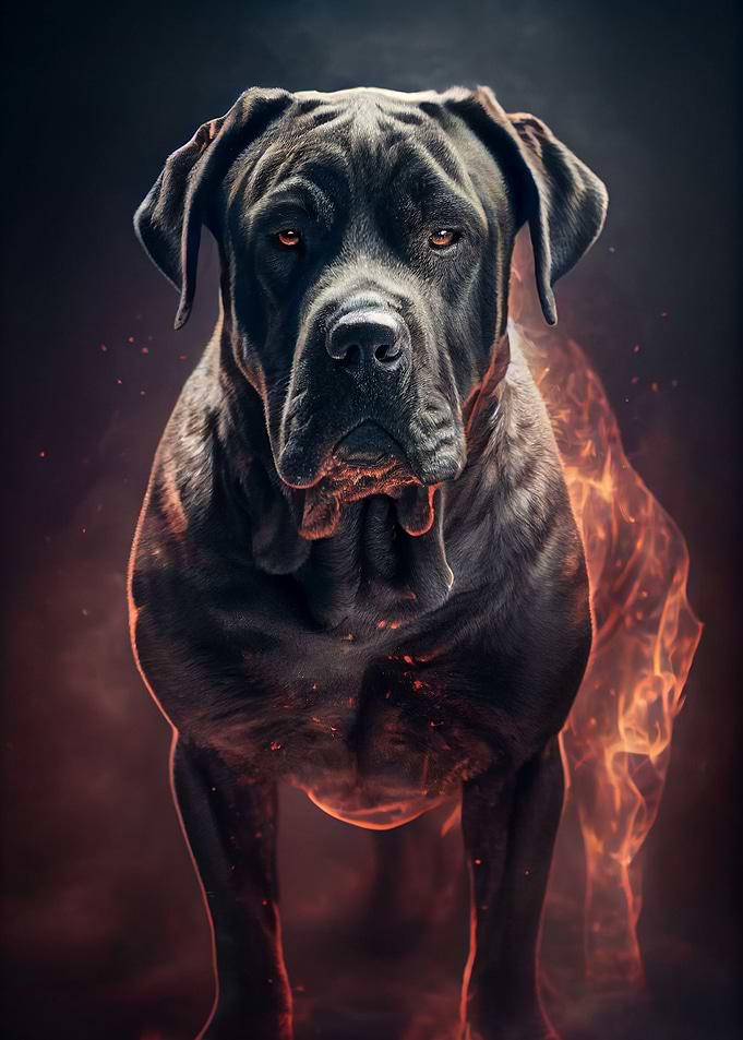 Cane Corso Fire