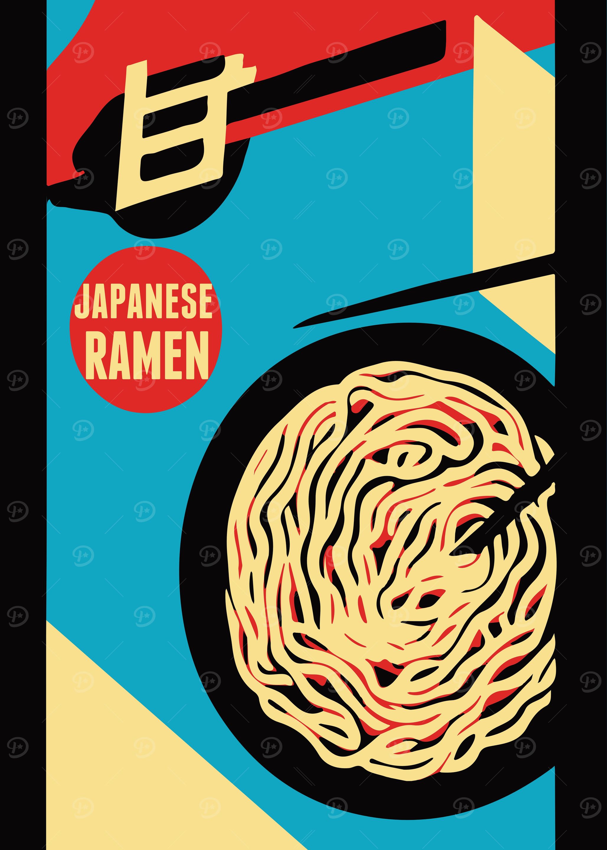 Japanese Ramen Poster