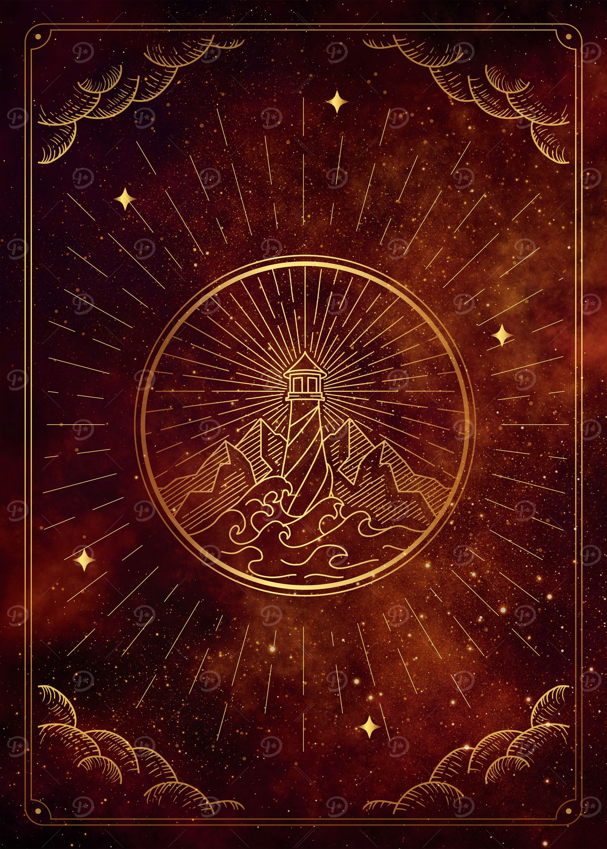 Tarot lighthouse Mounten