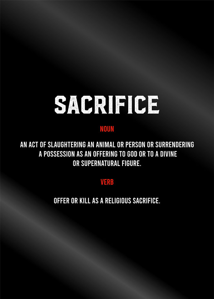 sacrifice
