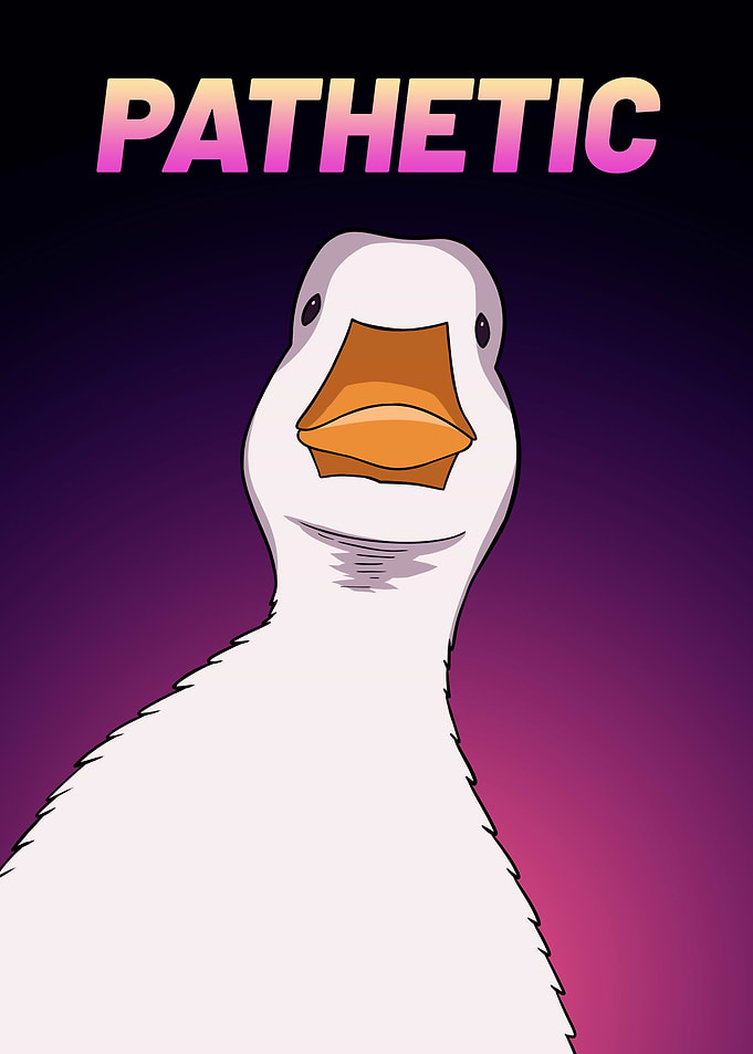 Duck Retro Minimalist