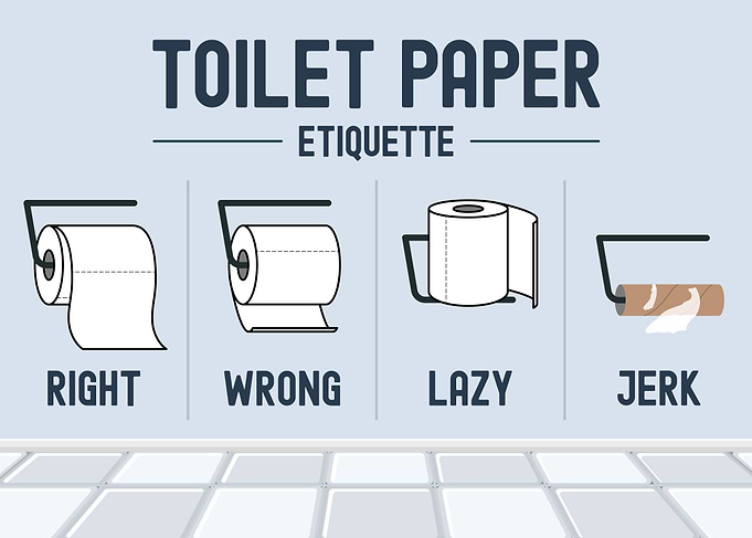 Toilet Paper Etiquette