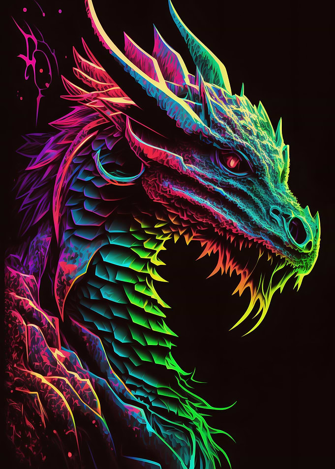 Neon Dragon
