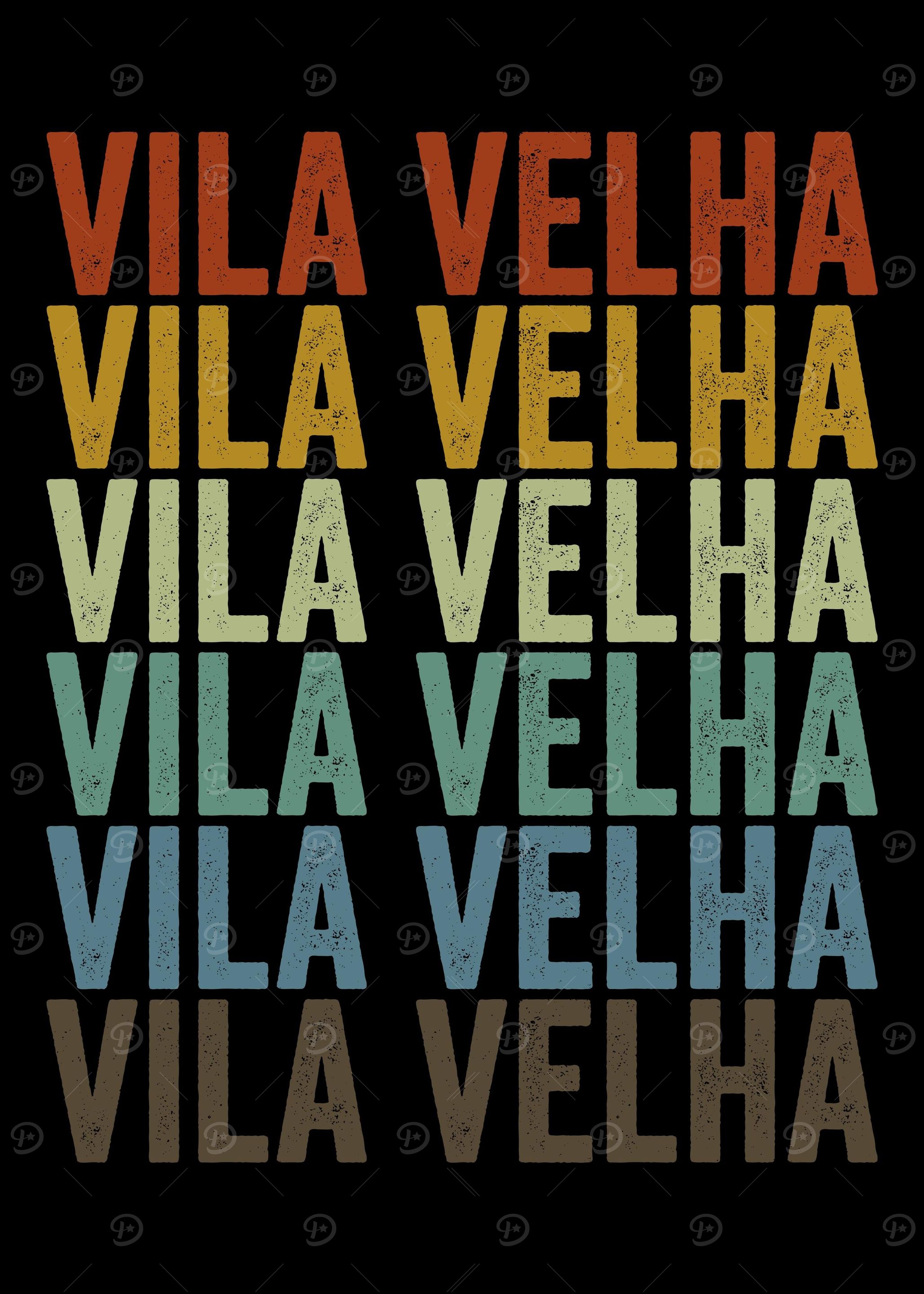 Vila Velha Brazil Retro