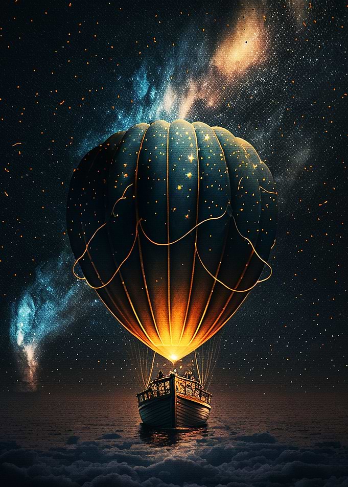 Boat In Space