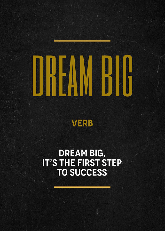 dream big definition