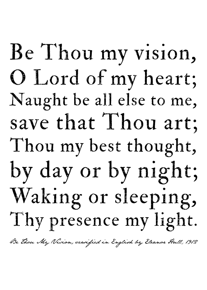 Be Thou My Vision