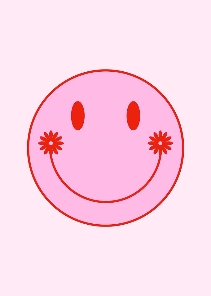 Floral Smile Emoji