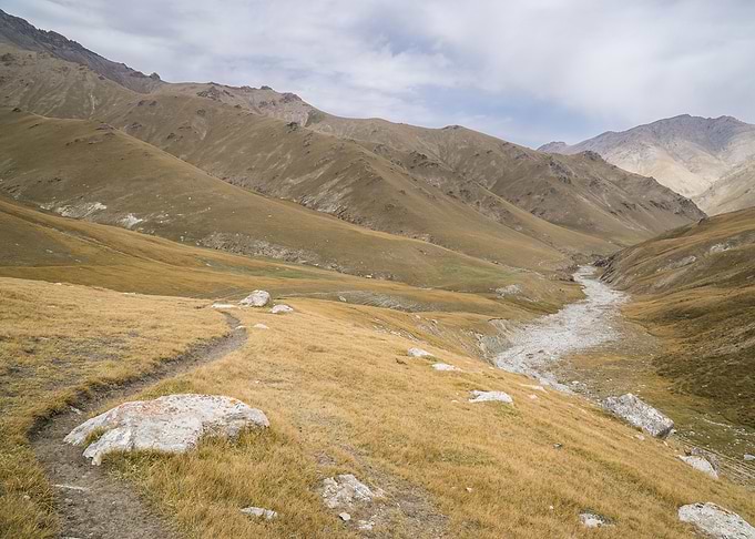 Kyrgyz mountains