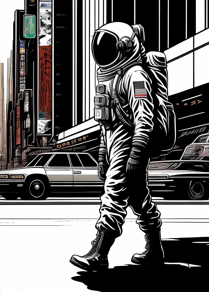 Astronaut Vintage