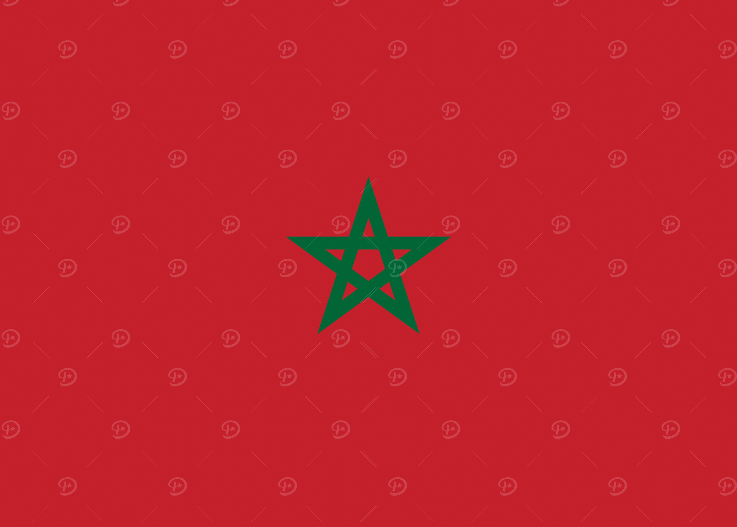 Moroccan Flag of Morocco