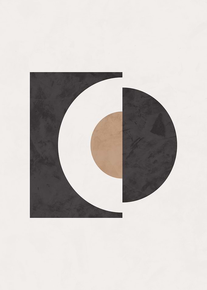 GEOMETRIC ABSTRACT 102A