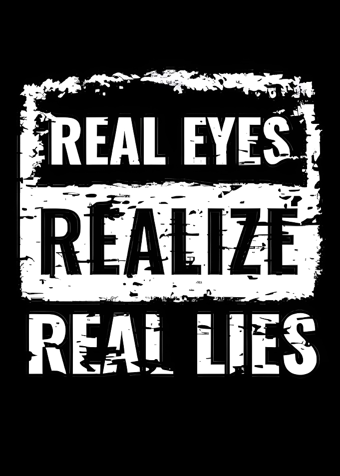 Real Eyes Realize Real Lie