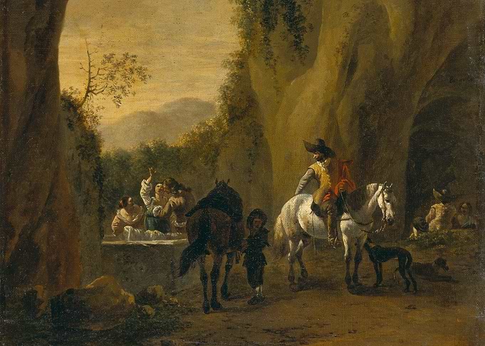 Landscape with Well
