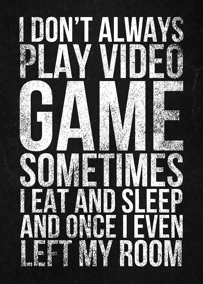 play video game