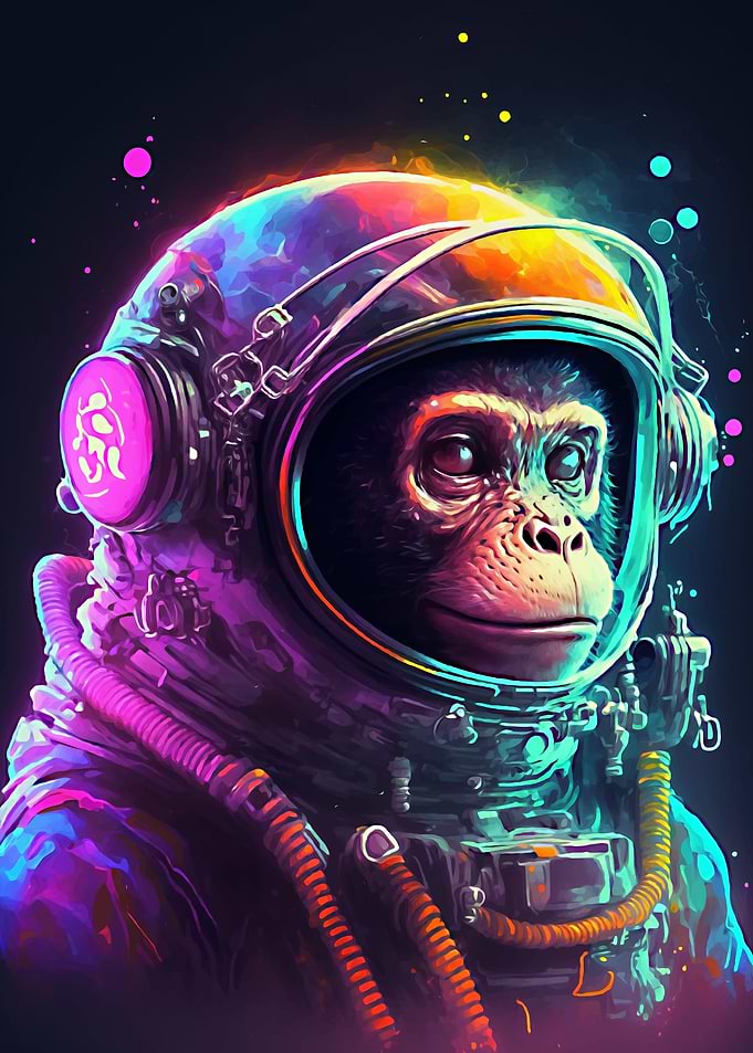 ape astronaut