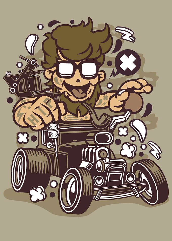 Cartoon Illustration 265