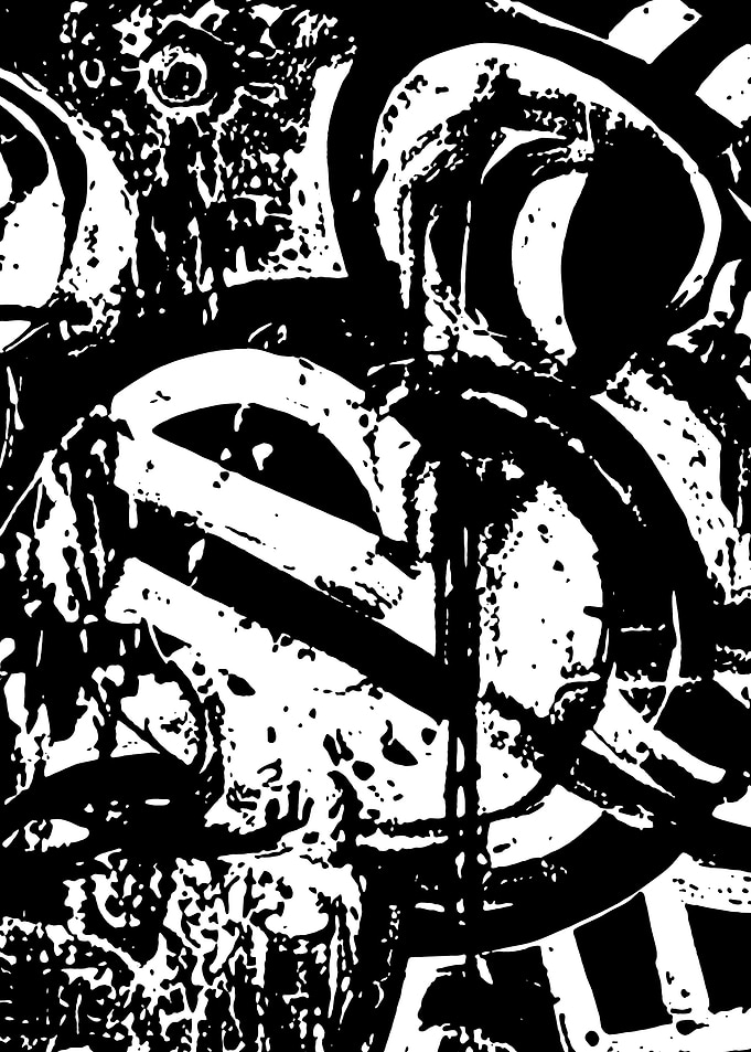 Black and White Abstract