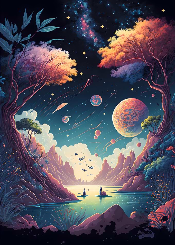 beautiful planet landscape