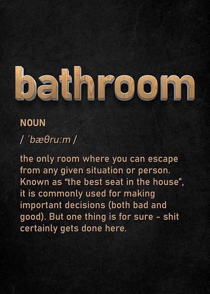 Bathroom Word