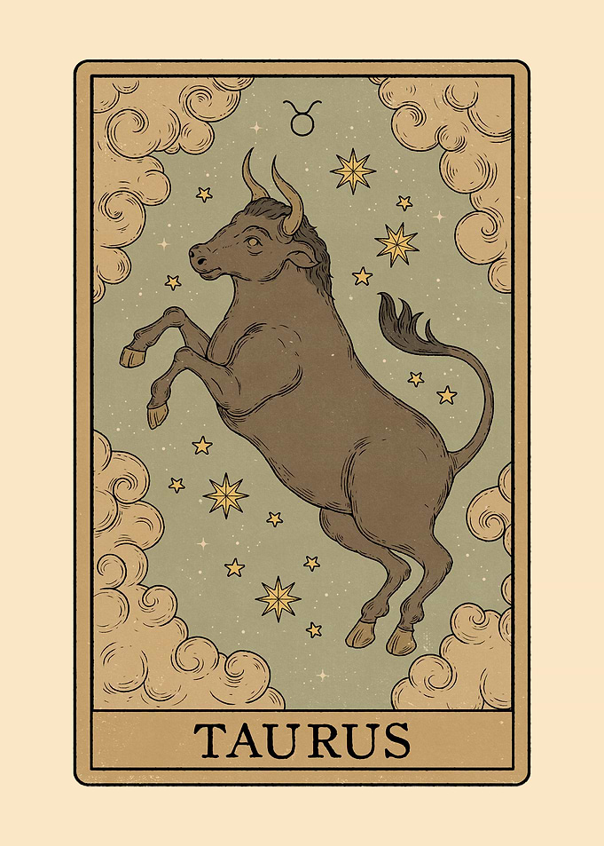 Taurus Tarot Card