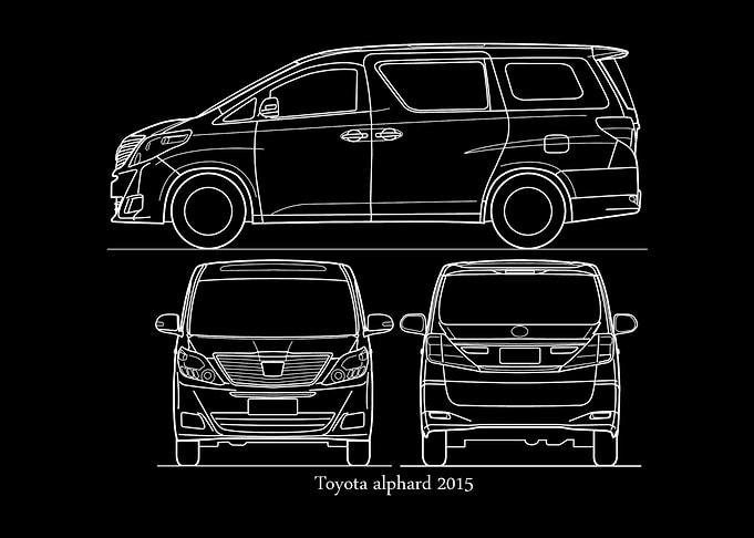 Toyota alphard 2015