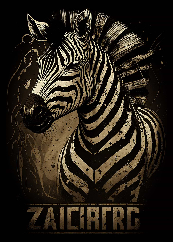 Comic Zebra
