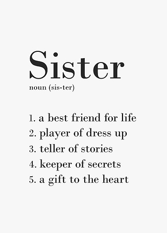 Sister definition