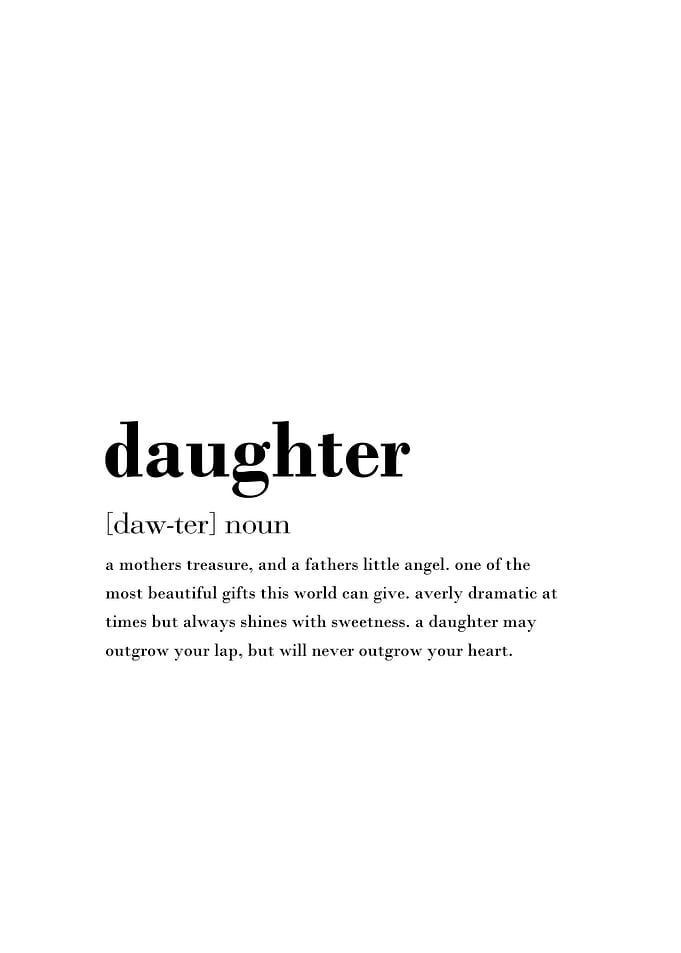 daughter definition