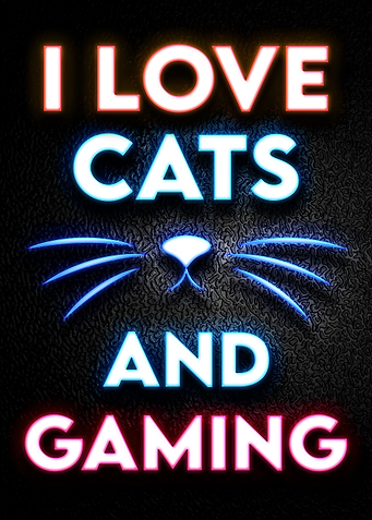 Neon Gaming Poster