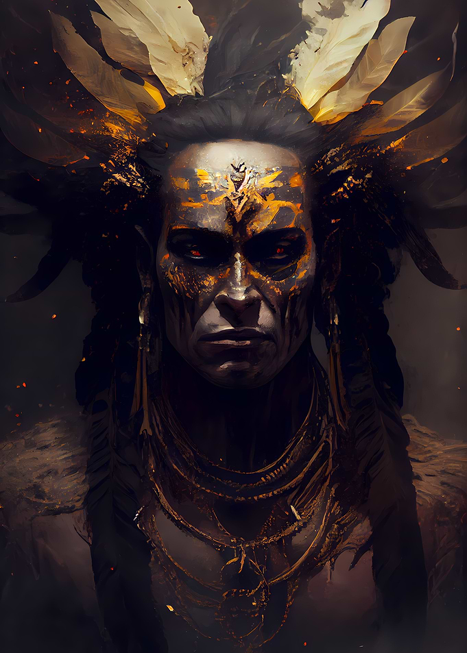 Native American Portrait 4