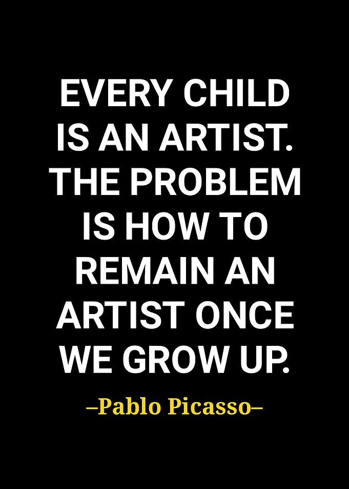 Pablo Picasso quote