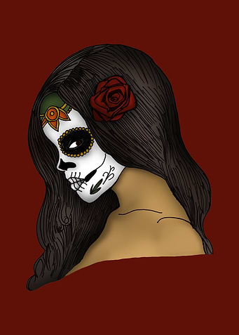 The Day Of The Dead Girl