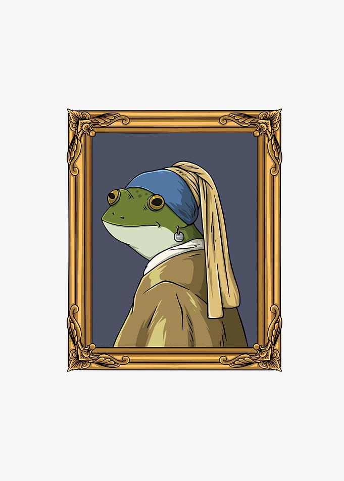 Art History Frog Fine Arts