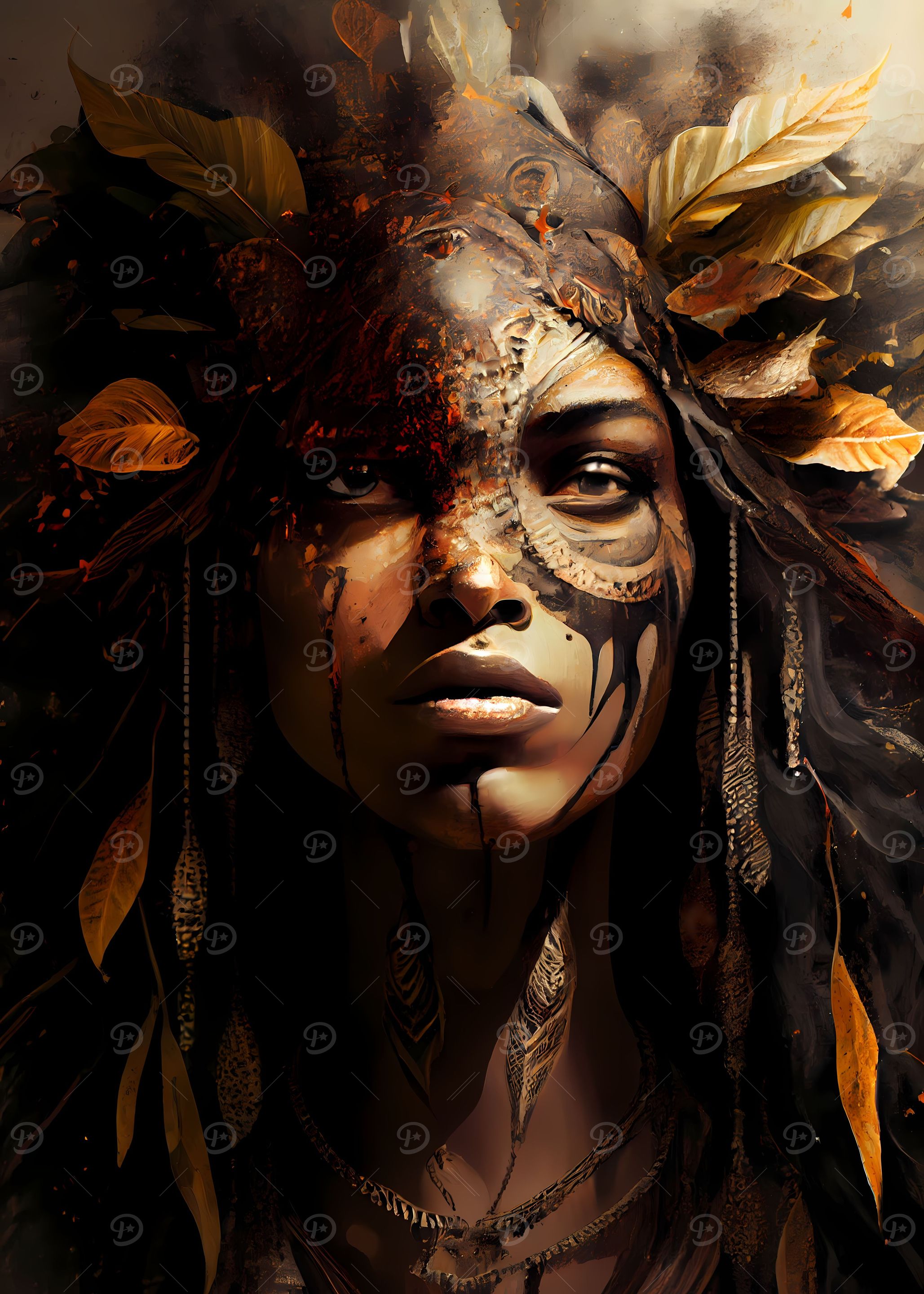 Native American Portrait 3