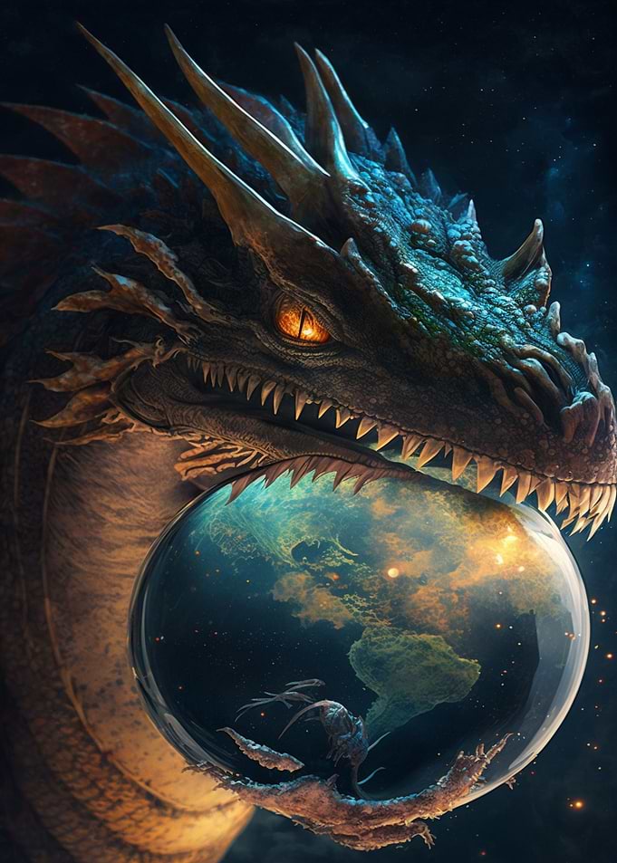 Dragon Eat Planet 07