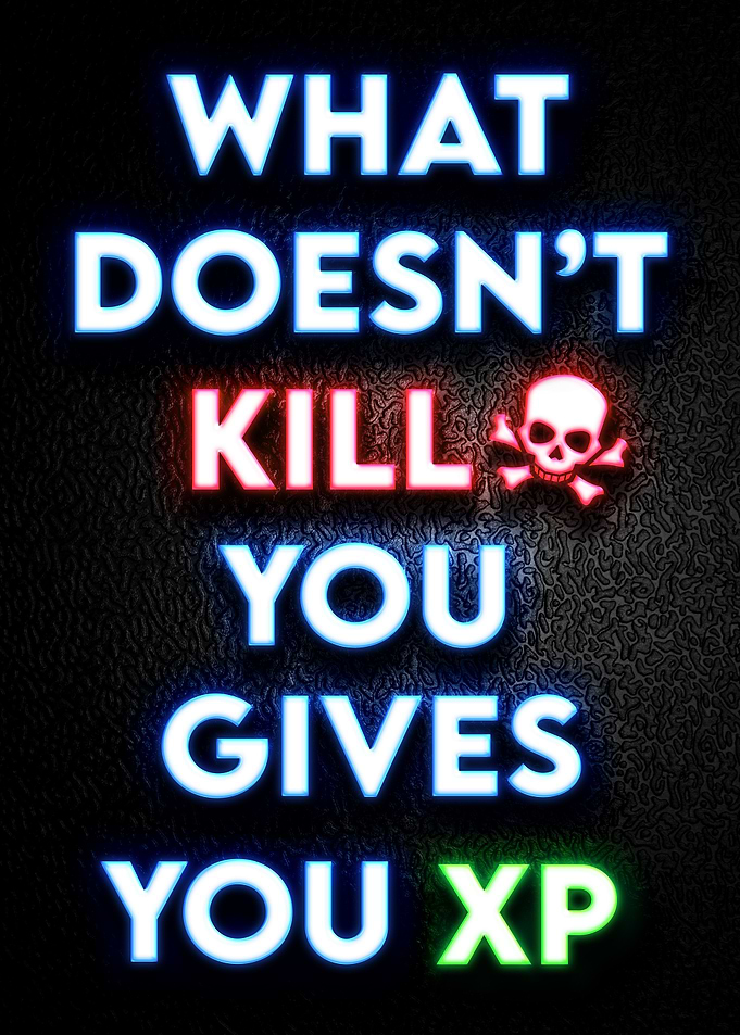 Neon Gaming Poster
