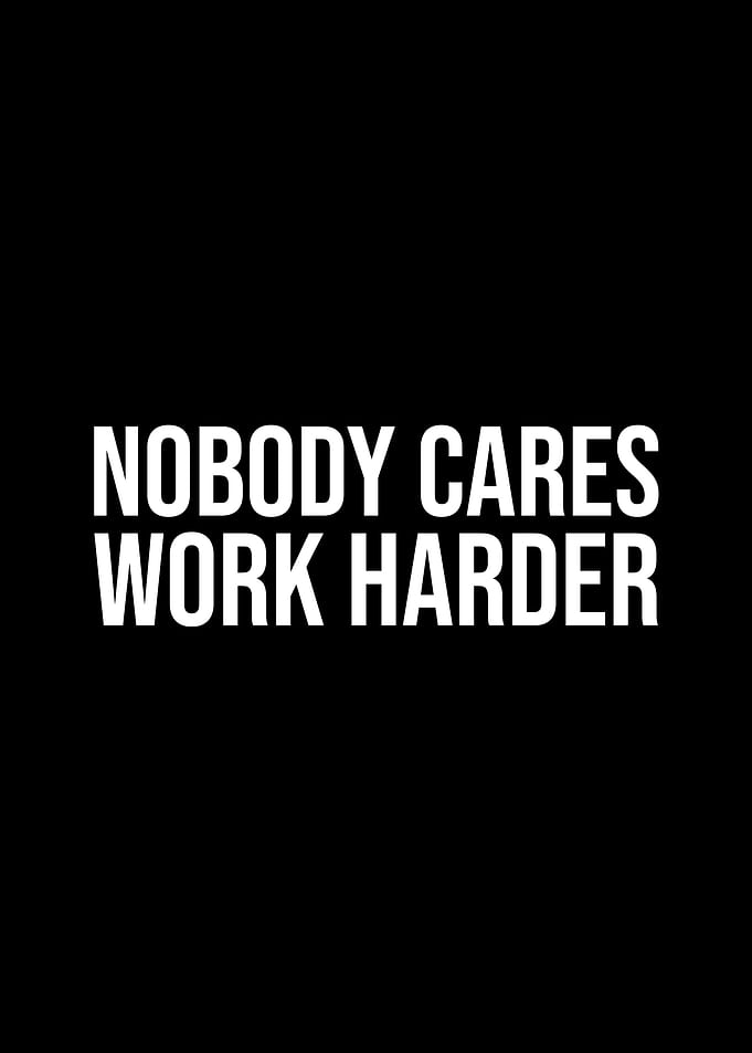 Nobody cares