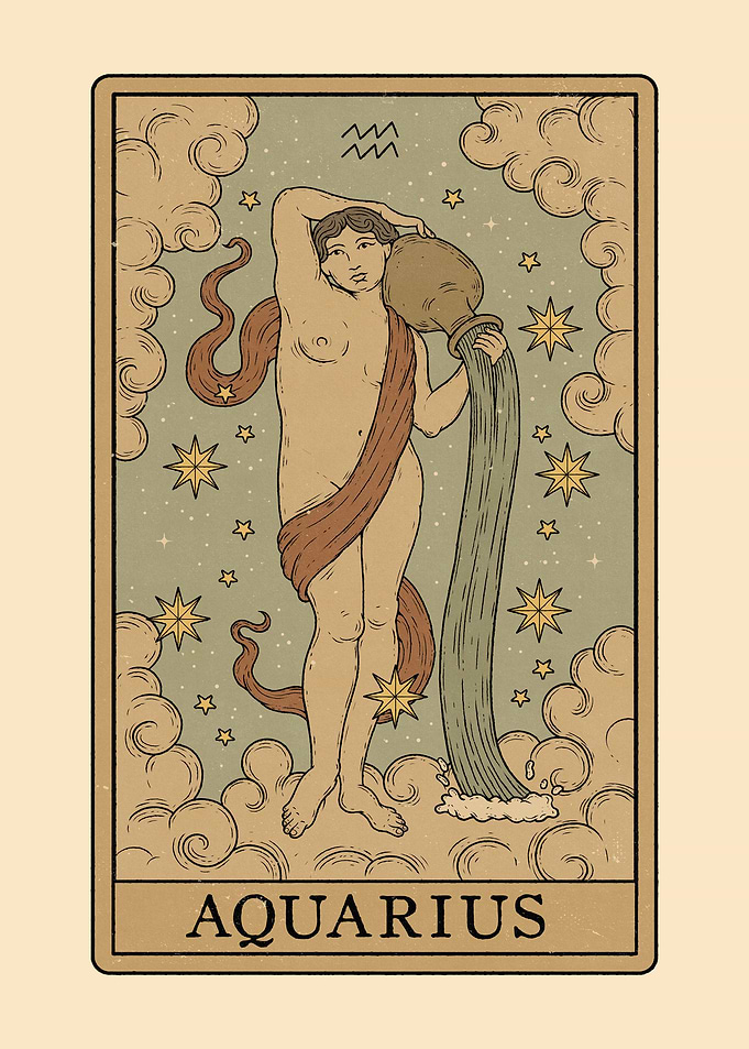 Aquarius Tarot Card