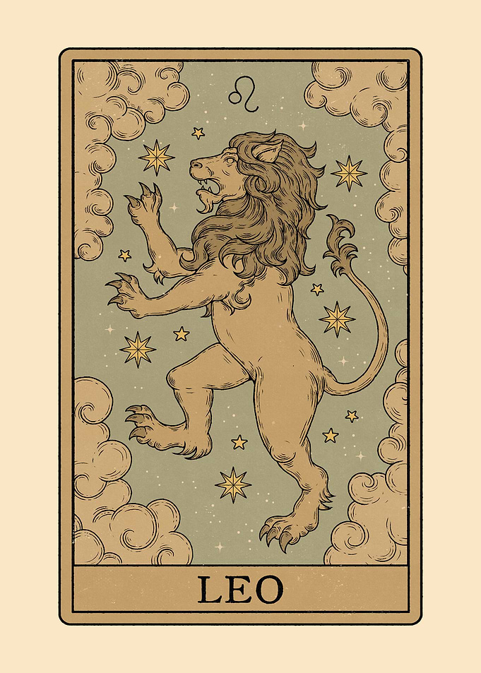 Leo Tarot Card