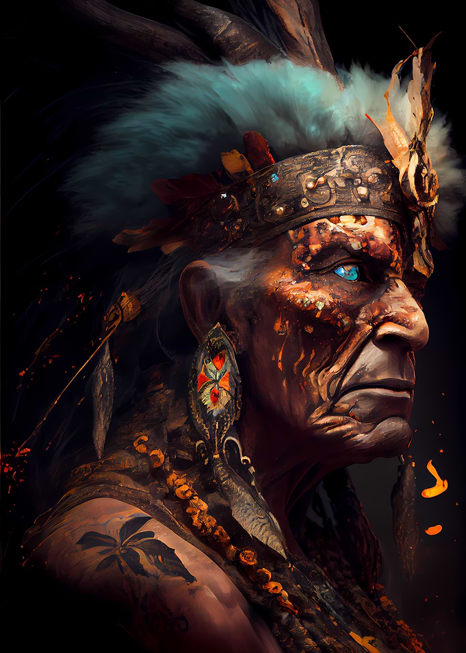 Native American Portrait 1