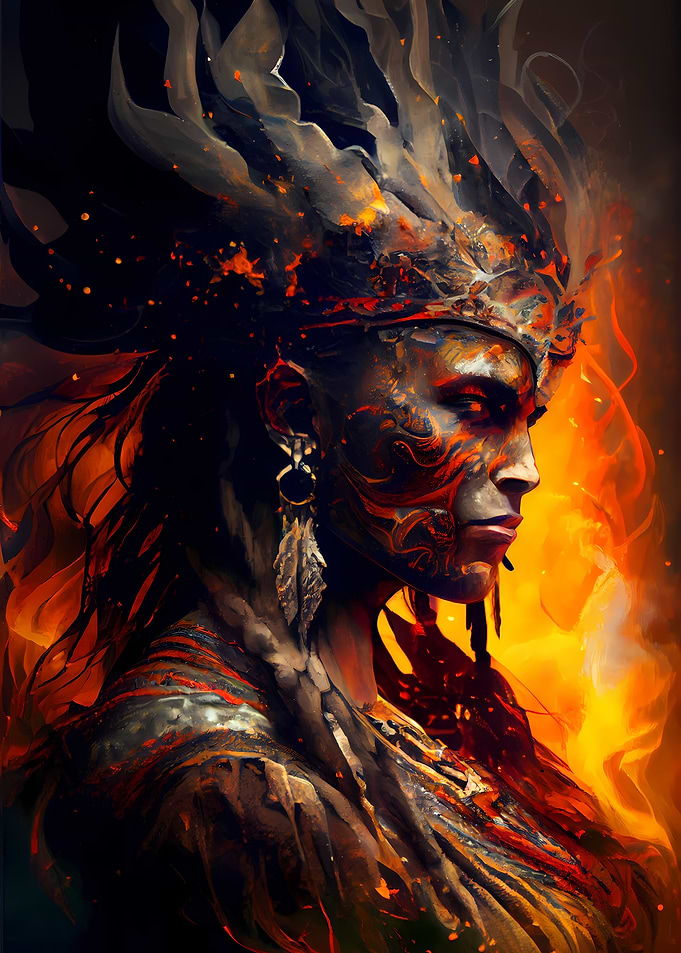 Native American Portrait 5