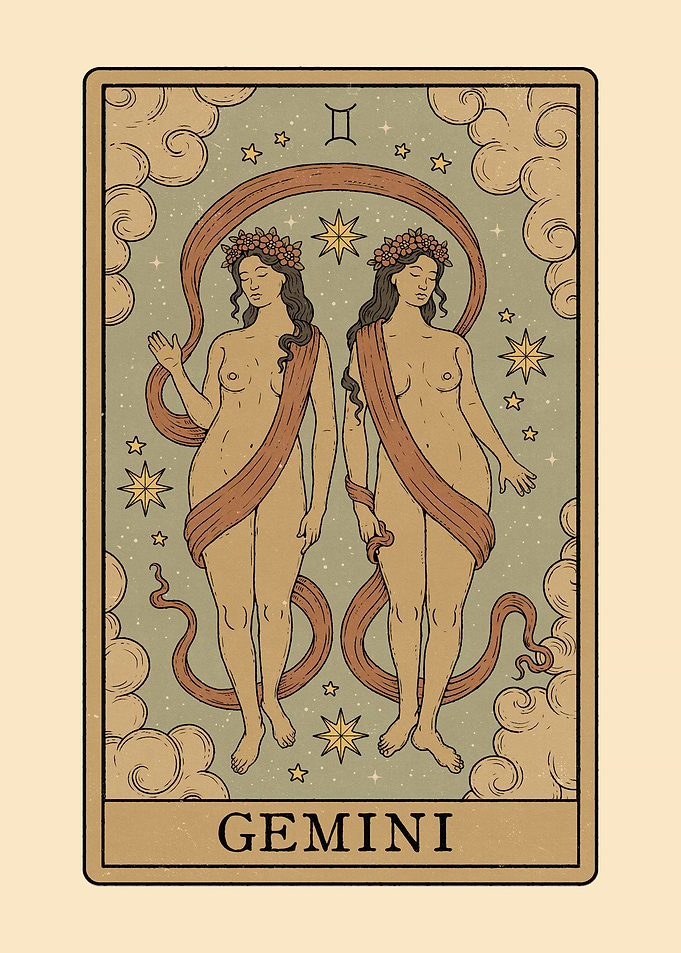 Gemini Tarot Card