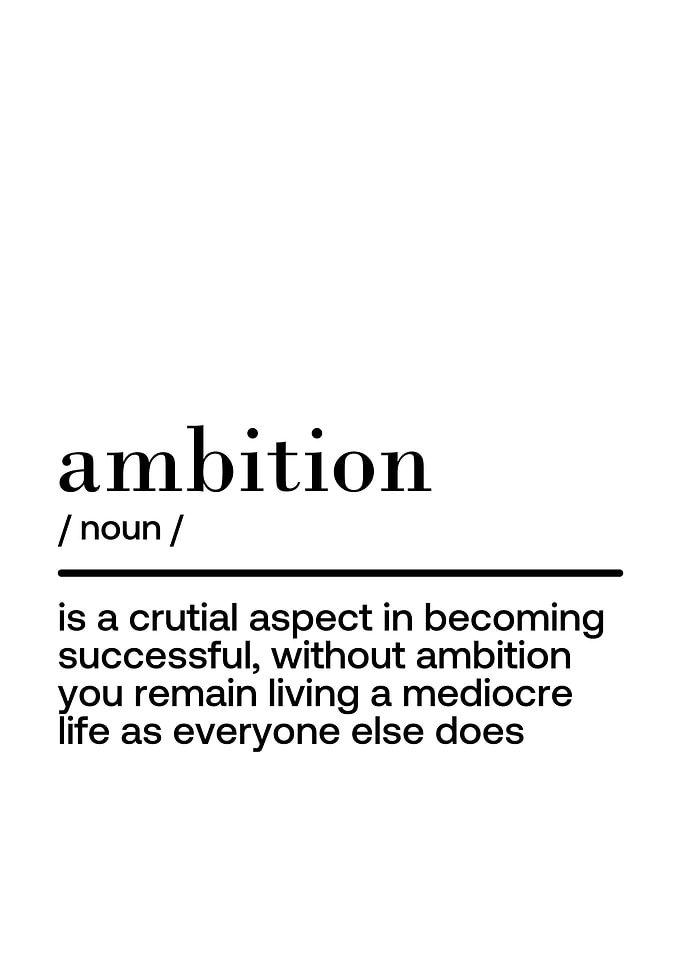 ambition definition