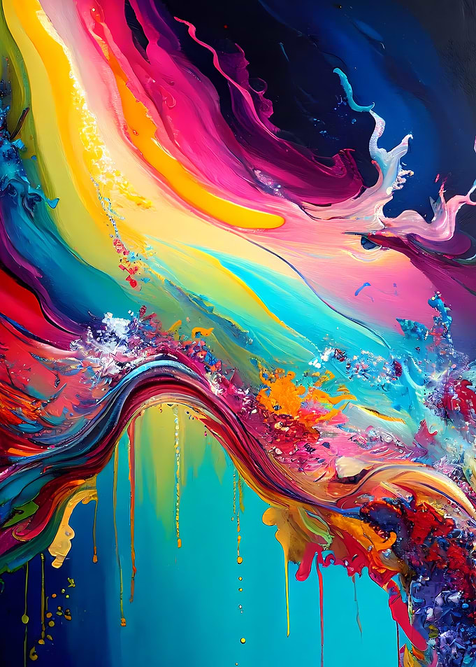 Abstract Colorful Art